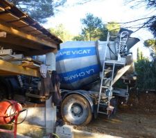 Arrivée du camion toupie