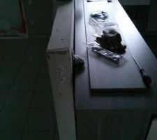Pose de la cuisine