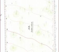 Plan du terrain.