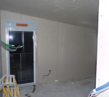 Placo chambre des parents