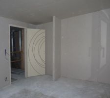 Placo chambre des filles