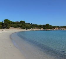La plage...