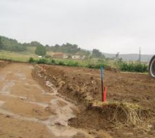 La mise en place du lotissement prend forme