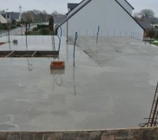 Plancher haut coul&eacute;