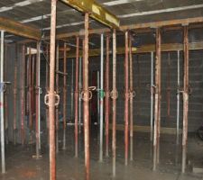 Plancher haut coul&eacute;