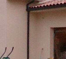 Gouttière terminés