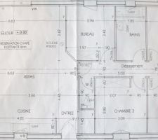 plan de notre maison, il y a juste eu deux changements, la fentre de la cuisine et celle du bureau sont en 100 et non en 80.