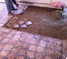 Récupération carrelage