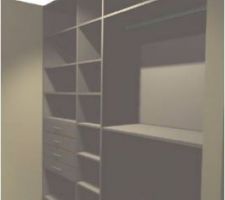 Vue 3D dressing monsieur