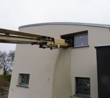 Réalisation des chapes à l'étage