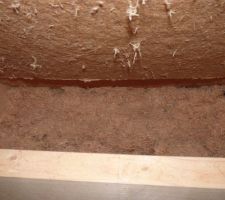 Isolation plafond haut 1er Ã?Â©tage.