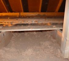 Isolation plafond haut 1er Ã?Â©tage.