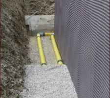 Pose du double drain et du DeltaMS