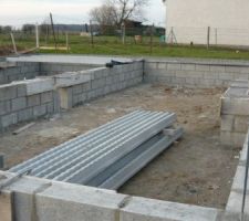 Réalisation du vide sanitaire - semaine du 01.03