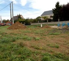 Terrain en cours de viabilisation