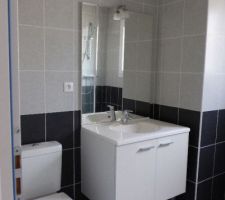 Meuble salle d'eau que je vais changer j'aime pas !!