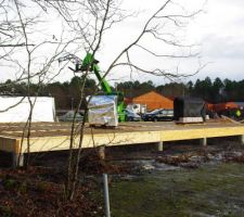 Avancement du plancher
