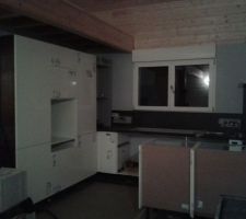 Mise en place de la cuisine