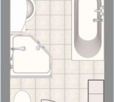 Projet de salle de bain avec douche