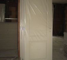 29/01/14-Isolation et pose des cloisons en cours-Portes