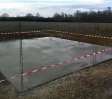 Dalle futur garage