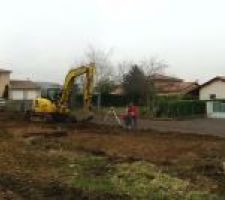 Premiers coups de pelle !