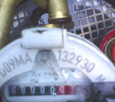 J 29 Le compteur d'eau est posé ...