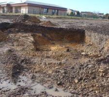 D&eacute;but du terrassement le 30/01/2014 enfin !