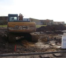 Le terrassement va continuer.