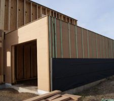 Film anti-UV pose en cours garage