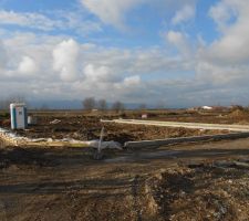 En cours de viabilisation... manque l'&eacute;lec et le gaz.