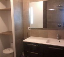 SdB RDC, carrelage Genesis, teinte Avana - CERCOM