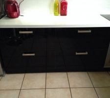 Double casserolier destiné a devenir un meuble double vasque