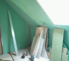 Salle de bains &agrave; l'&eacute;tage