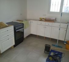 On dépose les meubles, pour voir le rendu