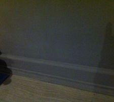 Une baguette suppl&eacute;mentaire pour la plinthe