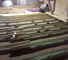 Petit &agrave; petit, l'oiseau fait son nid. vis tout les 25/30cm.