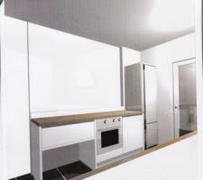 Cuisine, linéaire sur séjour