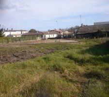 Terrain vue de l\'ensemble le fond du terrain vers l\'avant