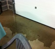 Problème porte de sous sol, bosse de la dalle au milieu de la porte de sous sol