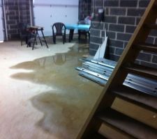 Problème infiltration