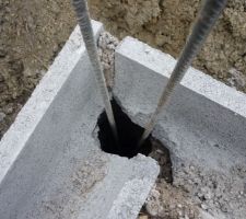 J 30 Futur poteau d'angle