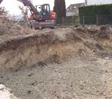 Excavation du sous sol
