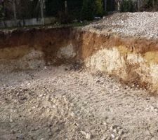 Excavation du sous sol