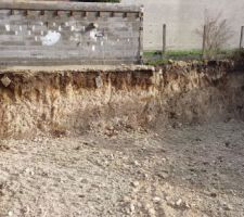 Excavation du sous sol