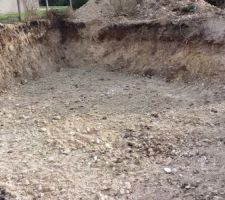 Excavation du sous sol