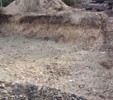 Excavation du sous sol