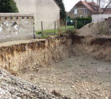 Excavation du sous sol