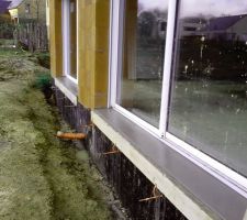 Seuil de fenêtres refait