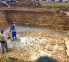 En pleine action....